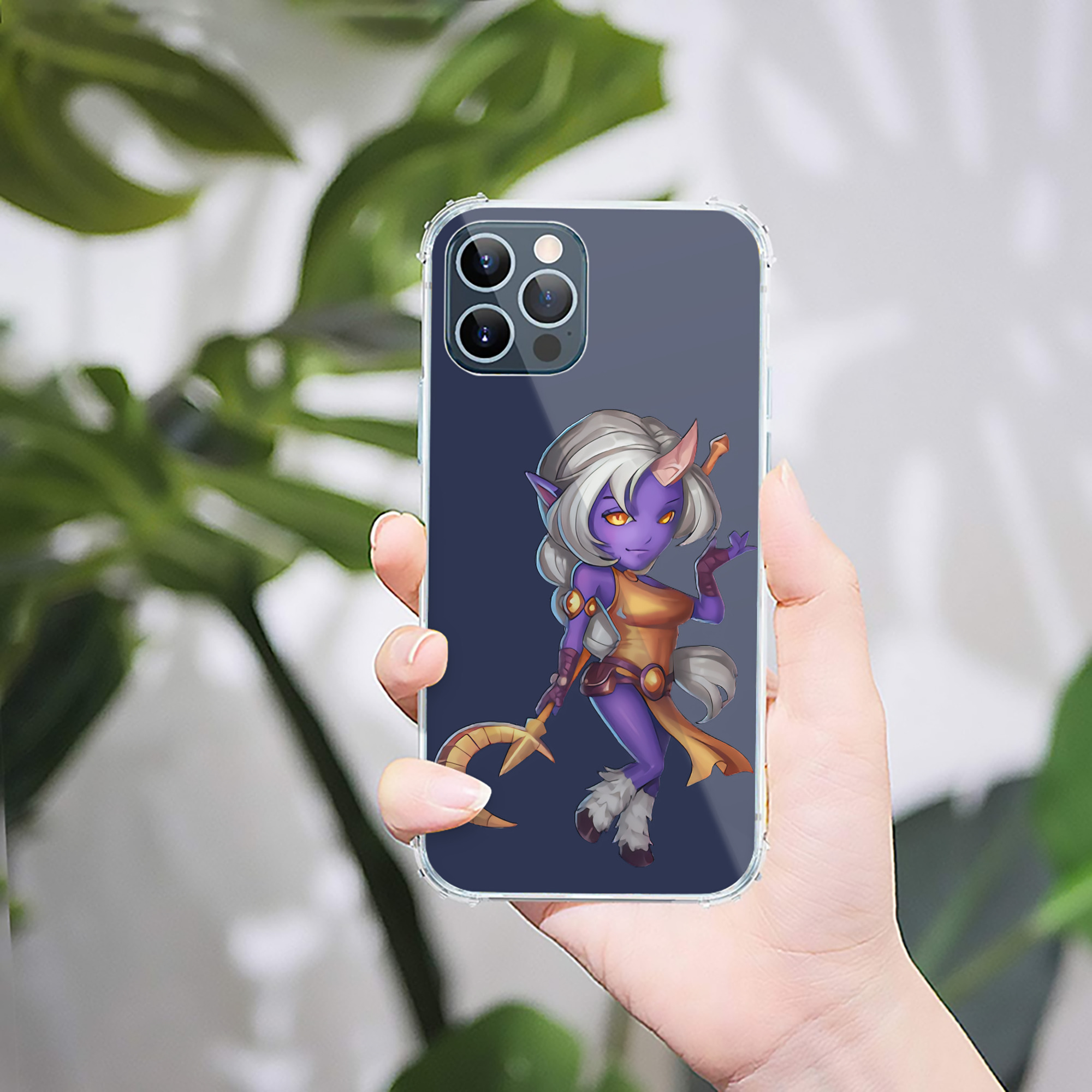 （画像用） リーグ・オブ・レジェンド League of Legends LOL 【iPhone 12シリーズ対応】透明スマホケース（クリアソフトケース）